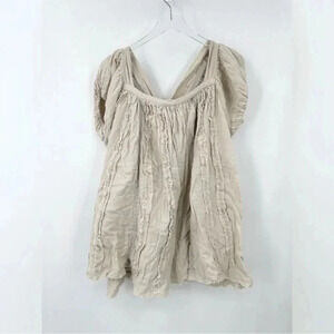 Free People Carolina Mini Tie Back Dress B664